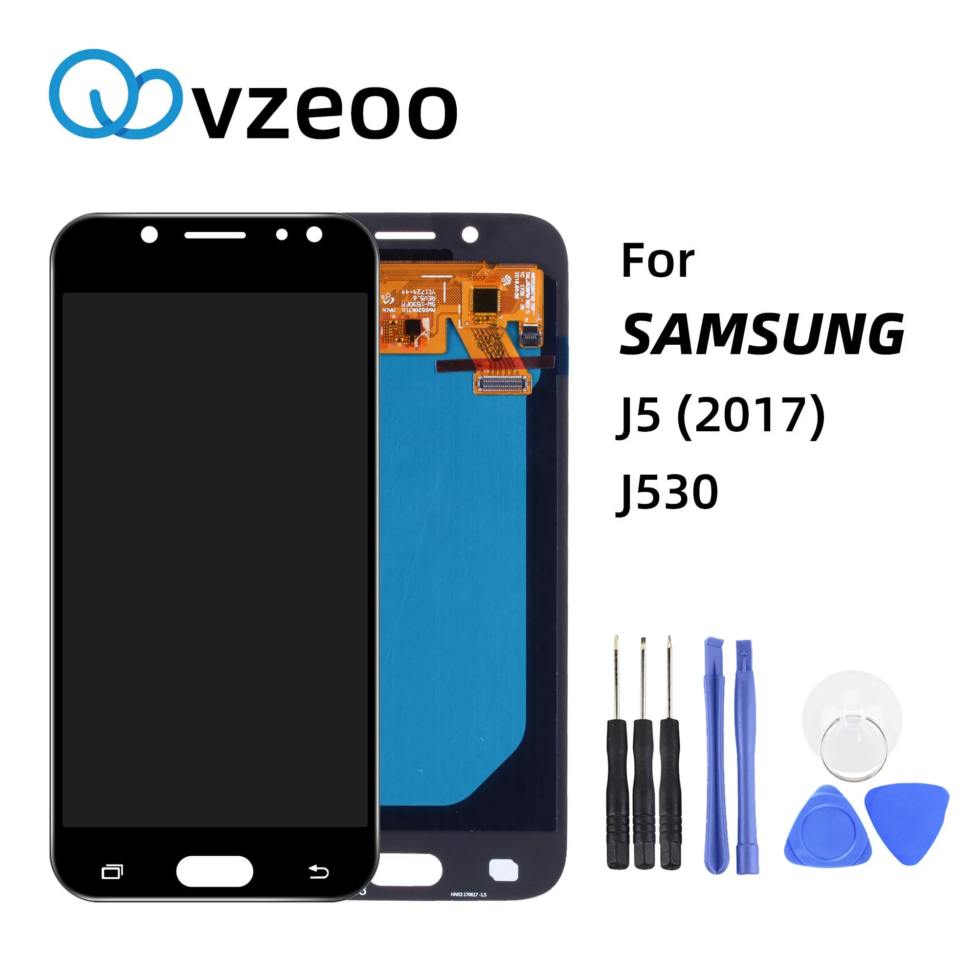 Ips дисплей для SAMSUNG GALAXY j5 2017 сенсорный ЖК-экран с рамкой J530F SM-J530 J5 Pro J530 запасной |