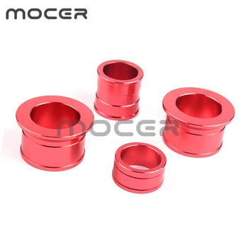 

CNC Billet Front Rear Wheel Hub Spacers wheel busher Fit For CR 125 250R CRF 250X 450R 450X Motorcross