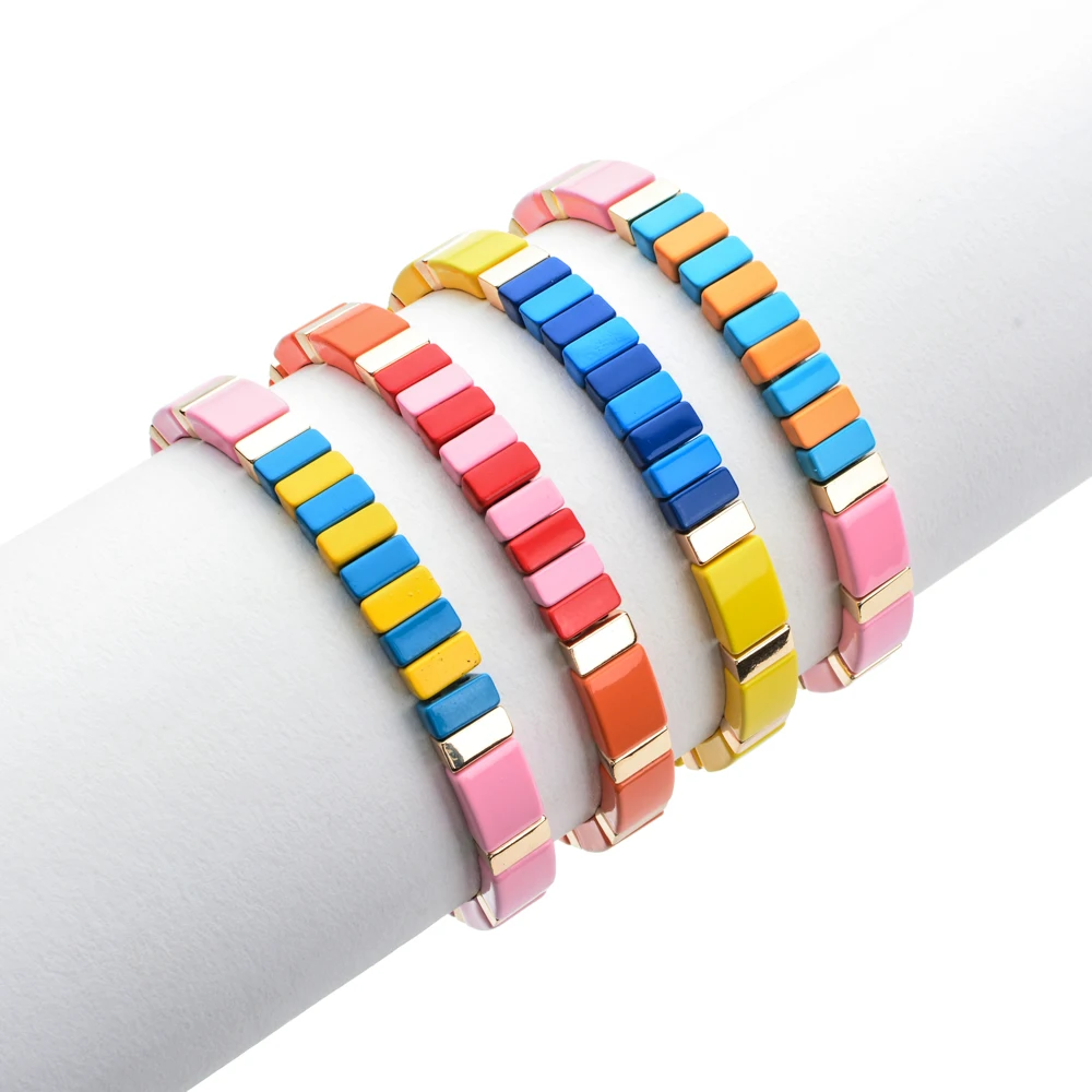 

2019 Hot New Fashion Adjustable Metal Charms Stackable Personalized Bracelet For Women Jewelry Gift Mujer Pulseras