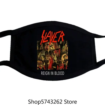 

Authentic Slayer Band Reign In Blood Cover Mask S M L New Washable Reusable Mask