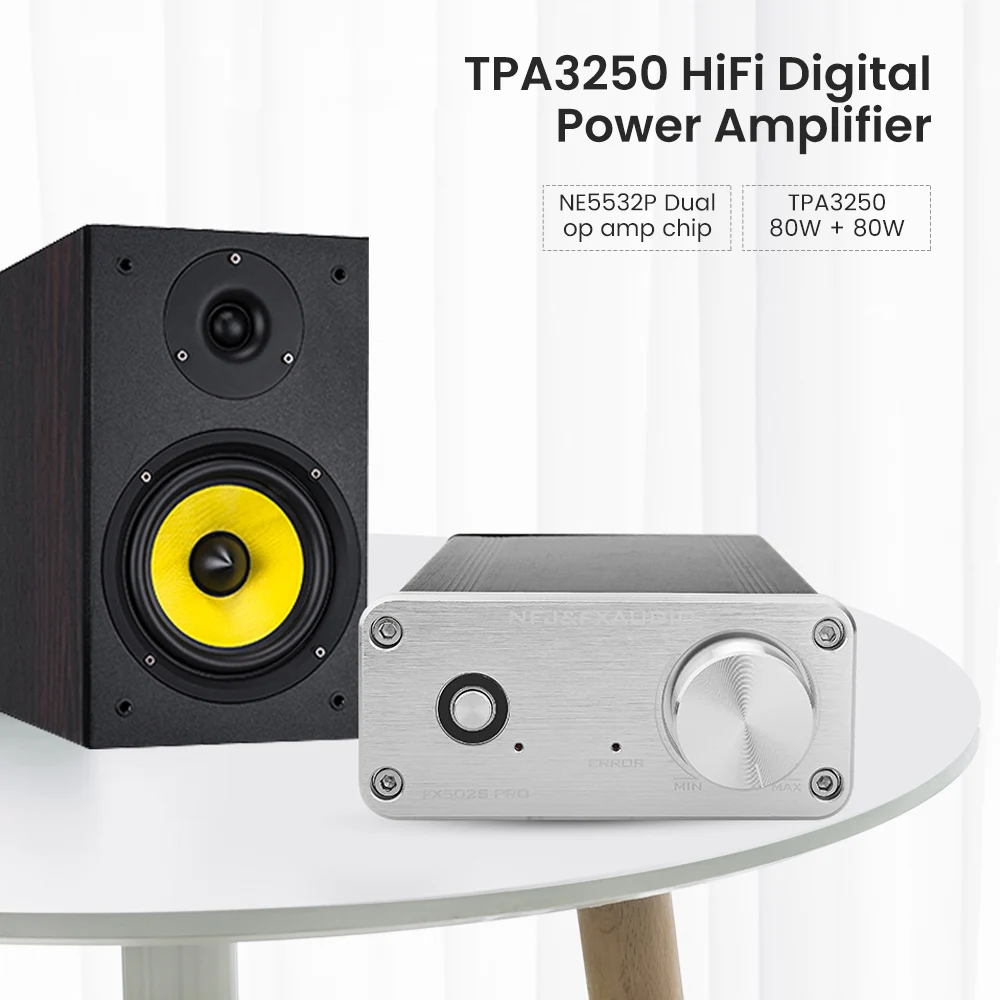 Цифровой усилитель FX Audio FX502S PRO высокой мощности Hi Fi 2 0 Стерео Профессиональный