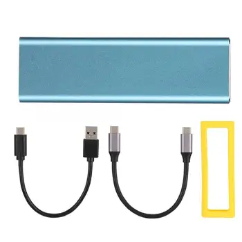 

Gen2 NVME Type-C Mobile Solid State Hard Drive Portable HDD Hard Disk Blue hdd Type-C Mobile HDD