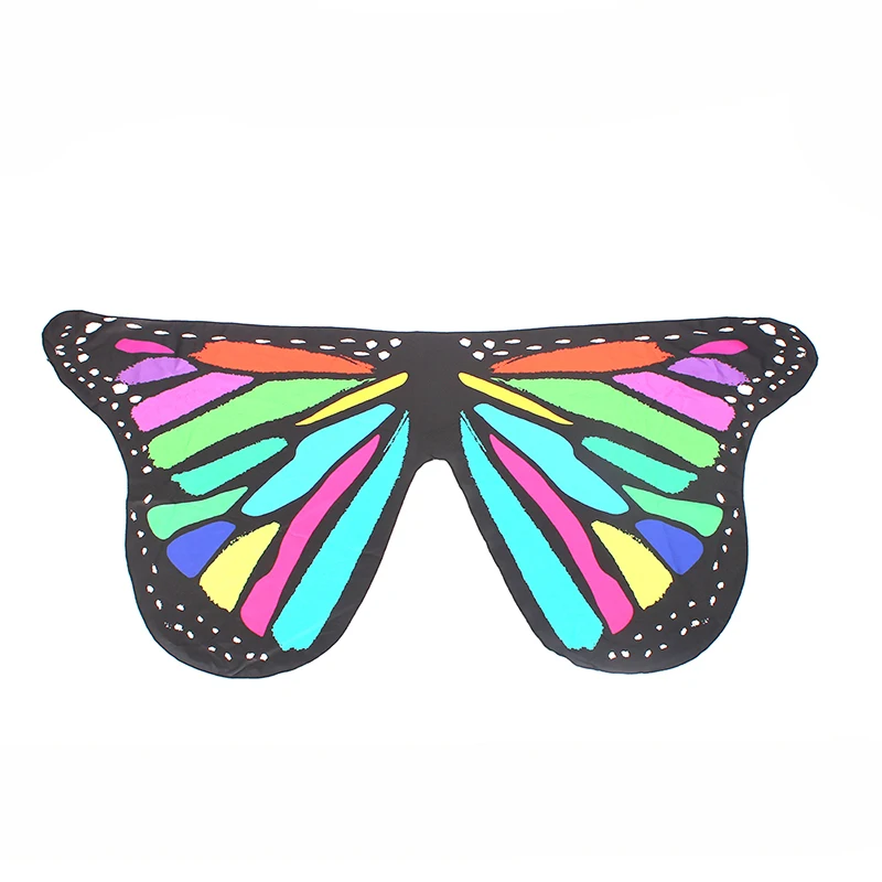 Bright Rainbow Butterfly Tutu Dress Little Kids Girls Halloween Costume Outfit Children Birthday Party Beach Holiday Tulle Dresses (19)