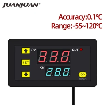 

W3230 Temperature Controller Thermostat Humidity Control Thermometer Hygrometer Controller Thermoregulator 12V/24V/220V 40%