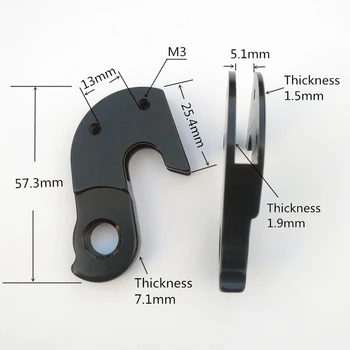 

5pcs Bicycle rear Derailleur hanger mtb road alloy dropout for CANNONDALE CAAD2 3 4 5 6 7 Six 13 Road CANNONDALE hanger extender