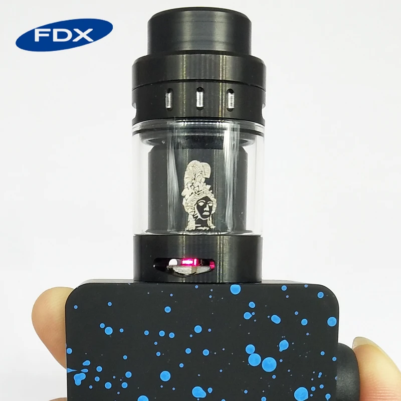 FDX Афины RDTA Стиль 510 RTA 4 мл Ёмкость с фокусным расстоянием 25 мм испаритель Tank для