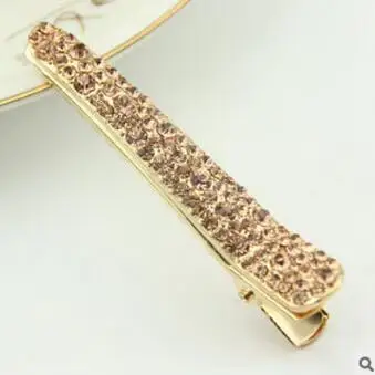 120 шт/Партия DIY Простые мульти дрель сплава из жемчуга заколки для волос утка зажимы с зубами заколки для волос Инструменты для укладки волос аксессуары HA867 - Цвет: 2