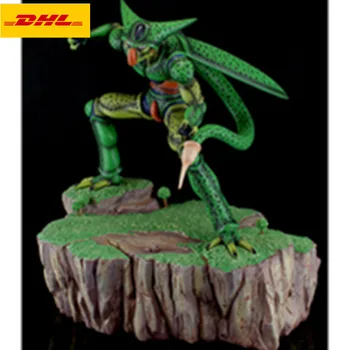 

14" Super Saiyan Statue Cell Bust Initial Form Full-Length Portrait Original Version VKH GK Action Model Toy BOX 35CM A36