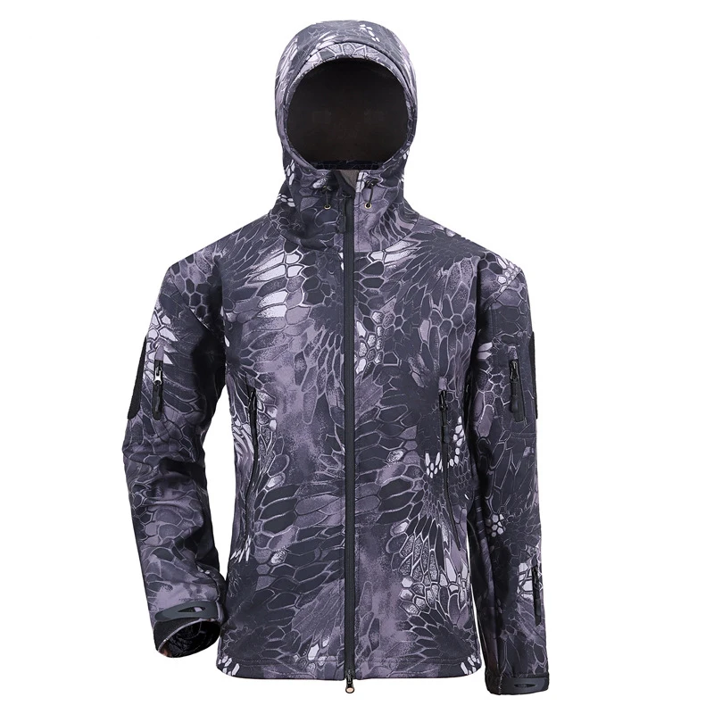 23 Цвета, военная армейская куртка, цифровая камуфляжная тактическая Экипировка, Мужская Флисовая охотничья одежда, зимняя спортивная походная куртка