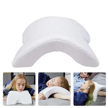 

Body Head Neck Support Cushion Cervical Nap Pillows Multifunction Curved Sleeping Pillow Hollow Design Bedding Sleep Arm Pillow