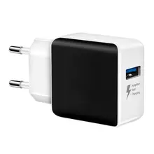 Безопасные, высокого качества QC3.0 настенное зарядное устройство ЕС США USB Мобильный телефон Быстрая зарядка головы дорожный адаптер для зарядного устройства для samsung huawei