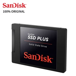SanDisk – disque dur interne SSD, sata 3, avec capacité de 480 go, 2.5 go, 240 go, 1 to PLUS, pour ordinateur portable, 120 Original 