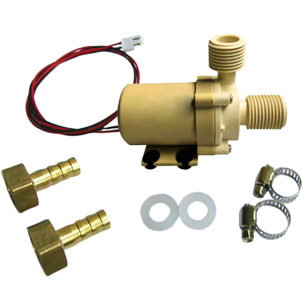 

High Temperature Resistant DC Brushless Motor Durable 12V Silent Ceramic Heating Cooling 6W Water Circulation Pump Waterproof