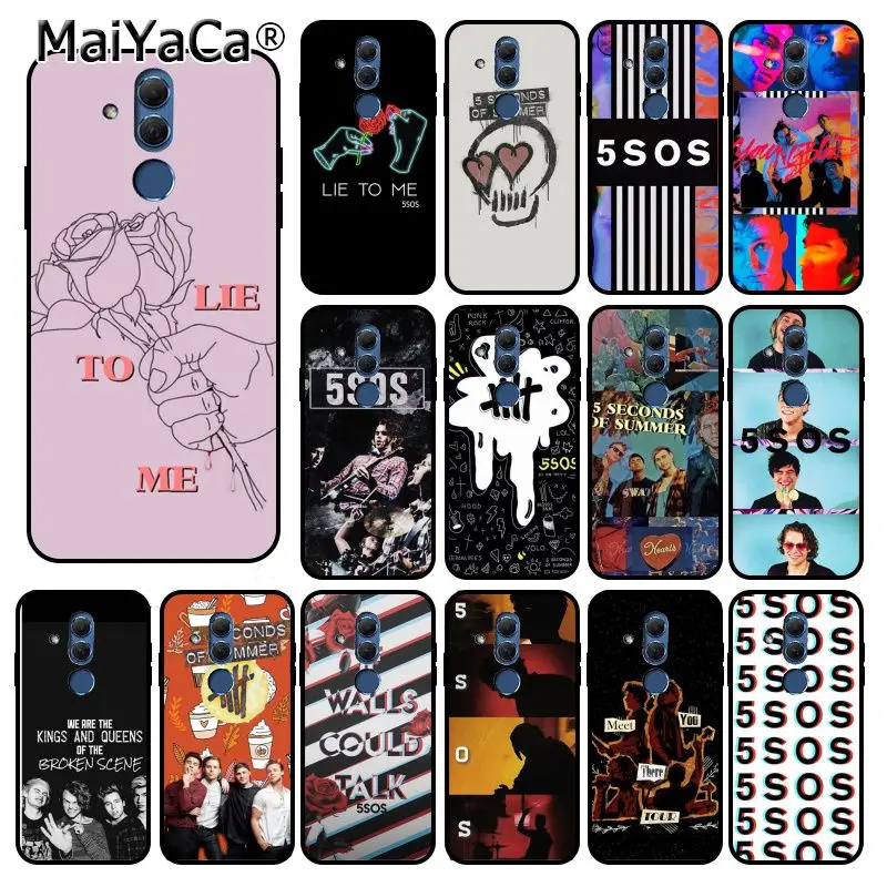 MaiYaCa 5Sos band Young кровь 5 секунд лета чехол для телефона Huawei Mate 10 20 Lite 20X Mate20 Pro Mate9 Nova3 3i |