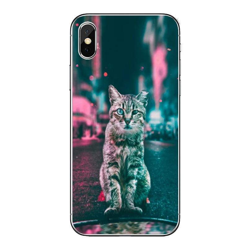 xiaomi leather case chain Soft Case For Xiaomi Redmi Note 8 7 6 5A 4 Pro Redmi 7 7A K20 6 6A 5A 4A 4X 5 Plus S2  Cute kitten cat Silicone Cover phone cases for xiaomi Cases For Xiaomi