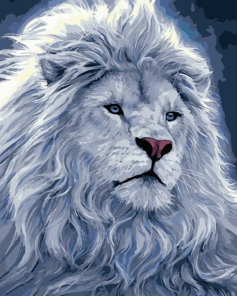 white lion