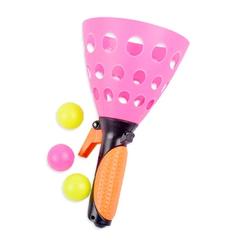 

Throwing Catch Ball Toy Set Children Random Color Games Detachable Outdoor Sports Non Slip Gift Funny Parent-child Interactive