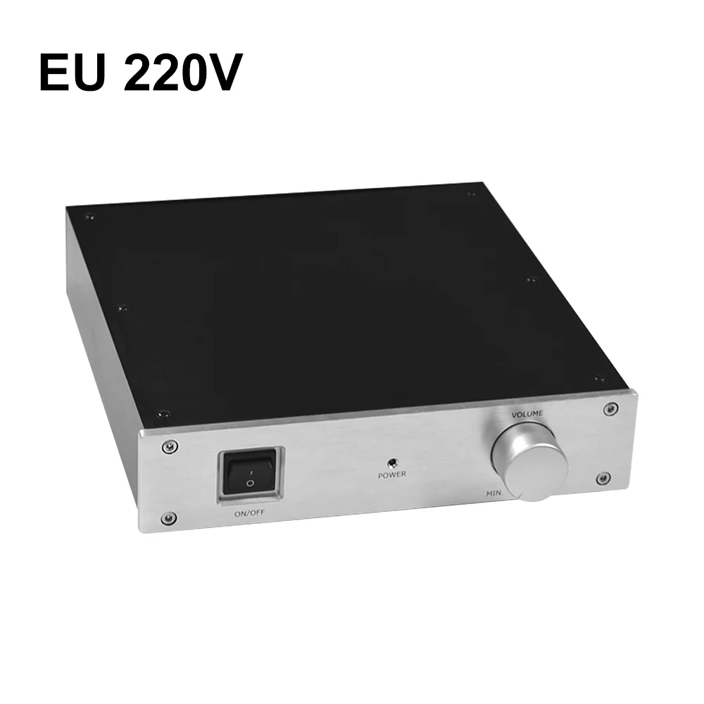 220V With EU Plug AIYIMA HiFi Fever предусилитель усилитель OPA2604 Op AMP Предварительный усилитель DIY для домашнего звукового усилителя - Color: 220V With EU Plug