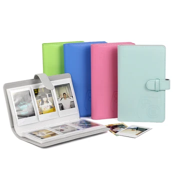 

96 Pockets 3 Inch Mini Wallet Photo Paper Album Book PU Leather Cover for Fujifilm Instax Mini 9 8 70 7s 90 25 50s Film Photo