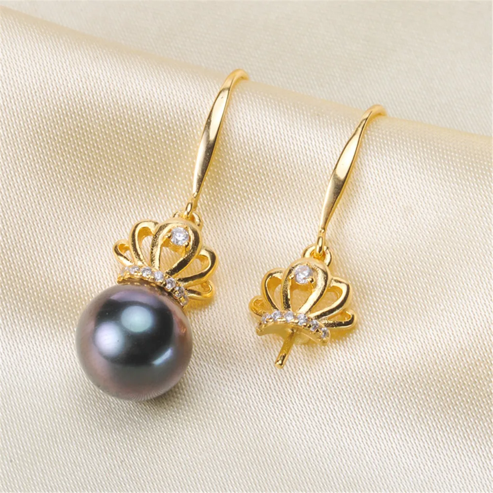

Pearl Earrings Mountings, Fashionable Earrings Findings, Earrings Settings Jewelry Parts Fittings Drop Earrings Accessories
