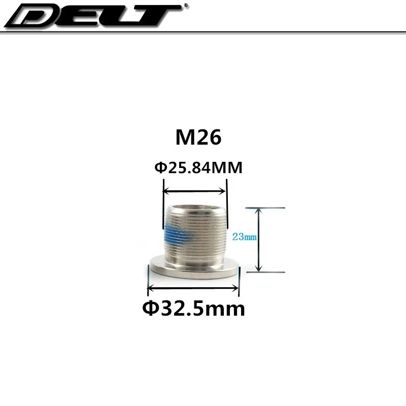 1 шт. M26 складной велосипед винт с резьбой болт велосипед часть