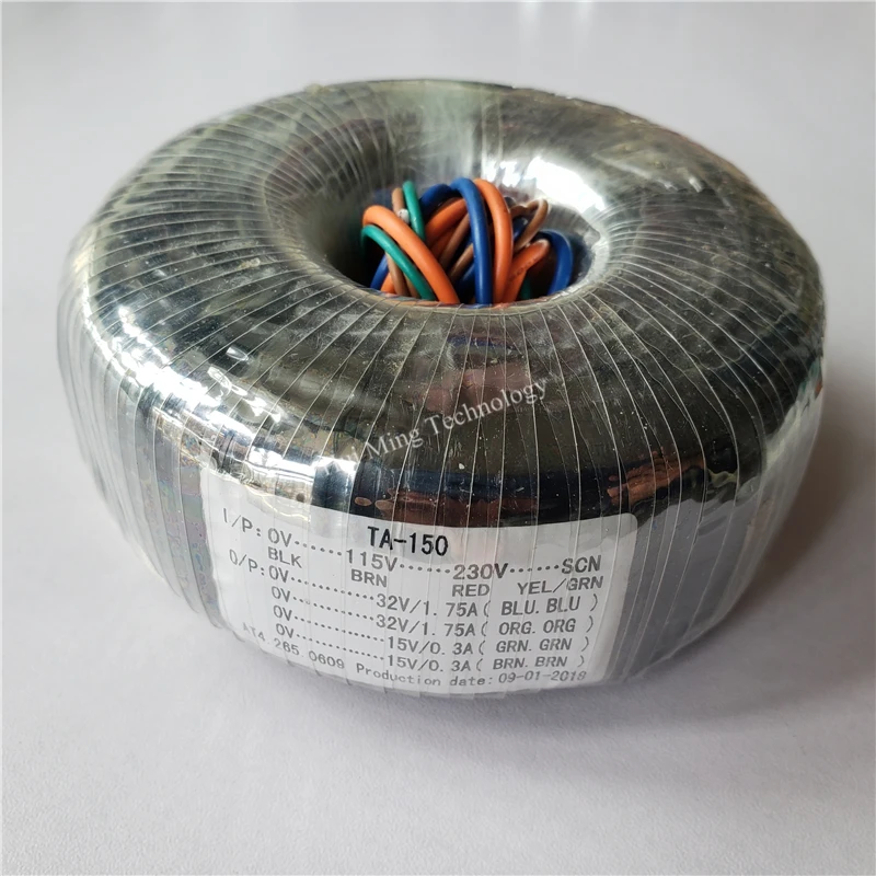 

Dual 15V 18V 22V 24V 26V 28V 30V 32V Toroidal transformer copper custom 120VA transformer 220V transformer pre-amplifier board