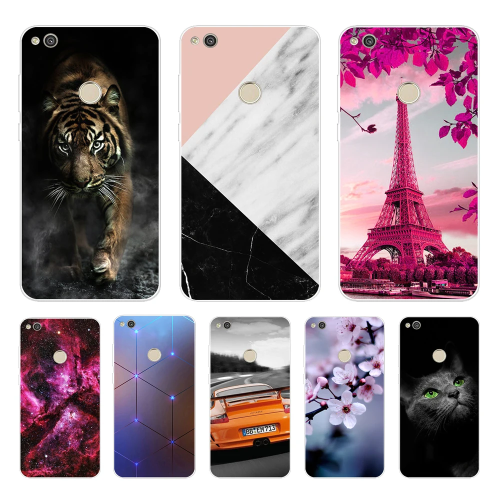 Funda de silicona para Huawei Honor 8 lite, funda suave de TPU para Huawei P9 Lite 2017, P8 Lite 2017