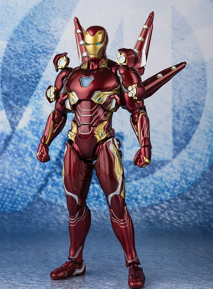 Marvel Avengers endgame Ironman MK50 Nano набор оружия VOL.2 подвижные суставы Фигурки игрушки