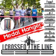 Медали Вешалка держатель дисплей стойка из нержавеющей стали спортивная медаль бег плавать Футбол Баскетбол маратхи подарок домашний декор