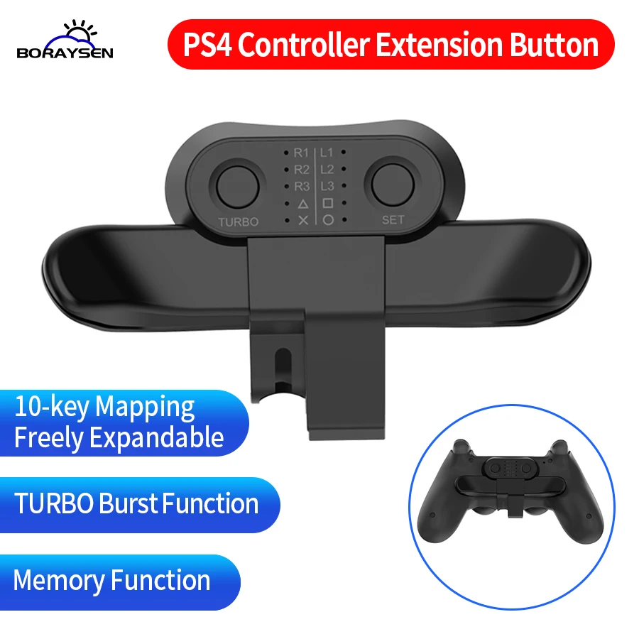 

For PS4 Controller Gamepad Back Button Replacement Attachment Joystick Rear Extension Keys Buttons For DualShock4 Accessories