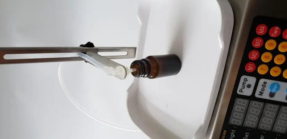 peristáltica escala eletrônica líquido enchimento 0-50ml e-cigarro