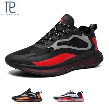 

New Mesh Men Sneakers Casual Shoes Lac-up Men Shoes Lightweight Comfortable Breathable Walking Sneakers