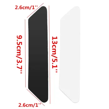 

New 8Pcs whiet/black Adhesive Anti-slip Carpet Mat Tape Sticker Gripper Paste Home Accessories for Bathroom Toilet Floor 13cm