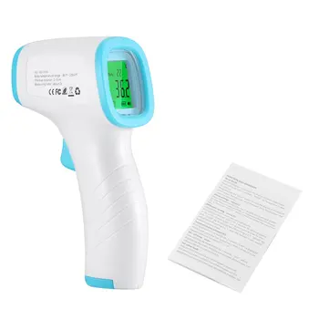 

Free Shipping! Non-contact Infrared LCD Monitor Infrared Thermometer Laser Precise Digital Temperature Device without battery
