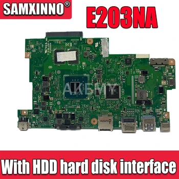 

with 4G RAM + With HDD hard disk interface 4 cores CPU Laptop Motherboard For Asus E203N E203NA Notebook mainboard test OK