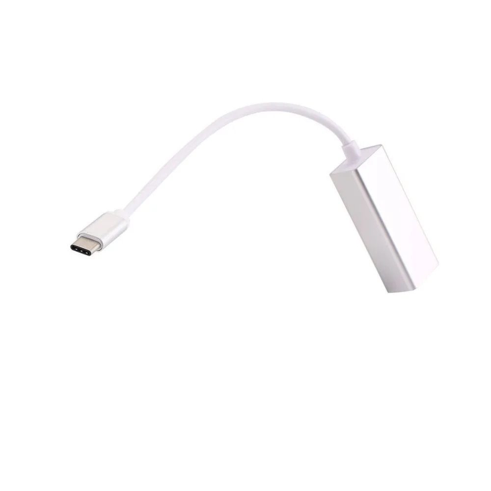 Легкий портативный мини прочный 10/100 сетевой карты конвейер Gigabit Ethernet type-c 2,0-Gigabit Ethernet адаптер