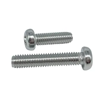 

100pcs stainless steel bolt M2.5 length 3-25mm GB823 304 stainless steel Small Pan Head Screws With Cross Recess