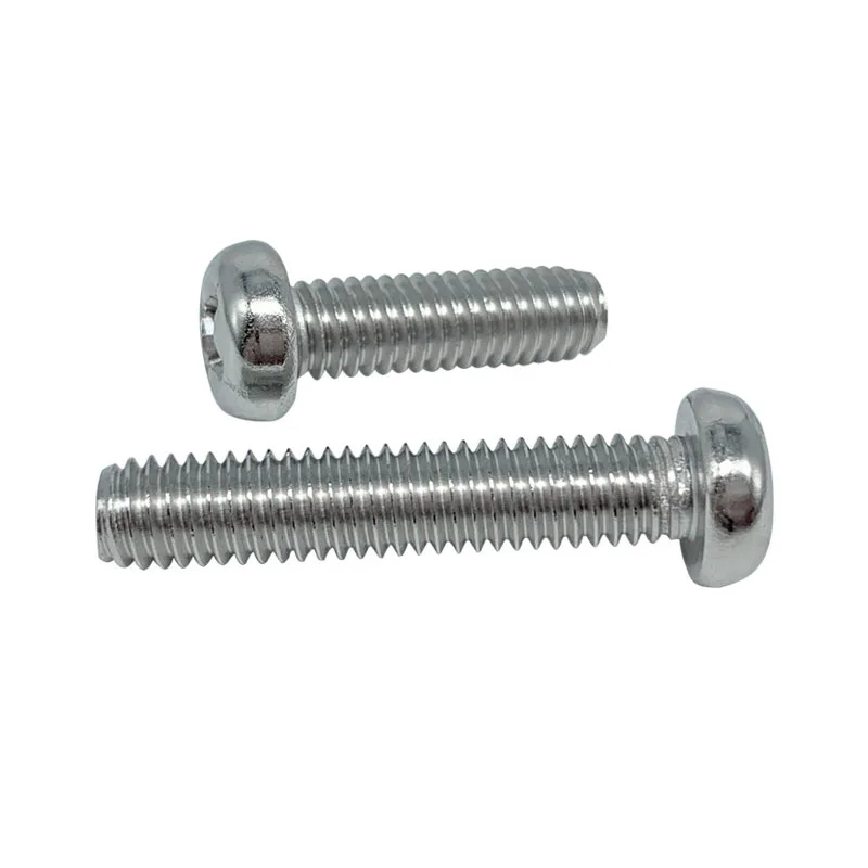 

50pcs stainless steel bolt M2,M2.5 GB823 304 stainless steel Small Pan Head Screws With Cross Recess