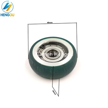 

2 pieces roller for KBA offset printing machine size 48x16x10mm 48x20x10mm 60x16/35x8mm KBA rubber wheel