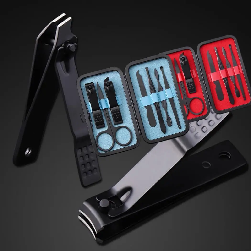 

7 pcs/set Nail Clippers Scissors Home Multifunctional Cut Nails Beauty Nail General Unisex Set Tools 1 Set