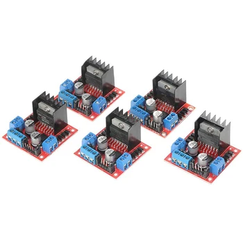

10PCS New Dual H Bridge DC Stepper Motor Drive Controller Board Module L298N for Arduino Smart Car Robot