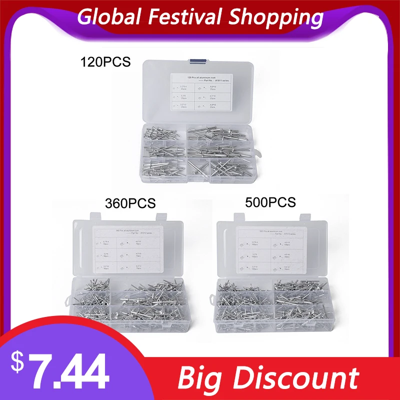 Aluminum Pop Rivet Blind Rivet Set exhaust & exhaust systems air intake