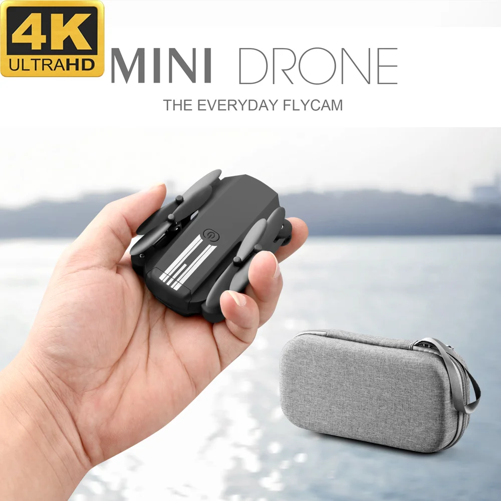 2021 Новый мини-Дрон с разрешением 4K 1080P HD Камера Wi-Fi Fpv воздушный Давление удержания