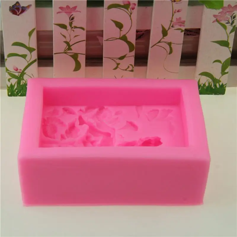 OOTDTY 3D Лотос Фея силиконовая форма для мыла Сделай Сам Глиняная свеча украшение торта фонданта