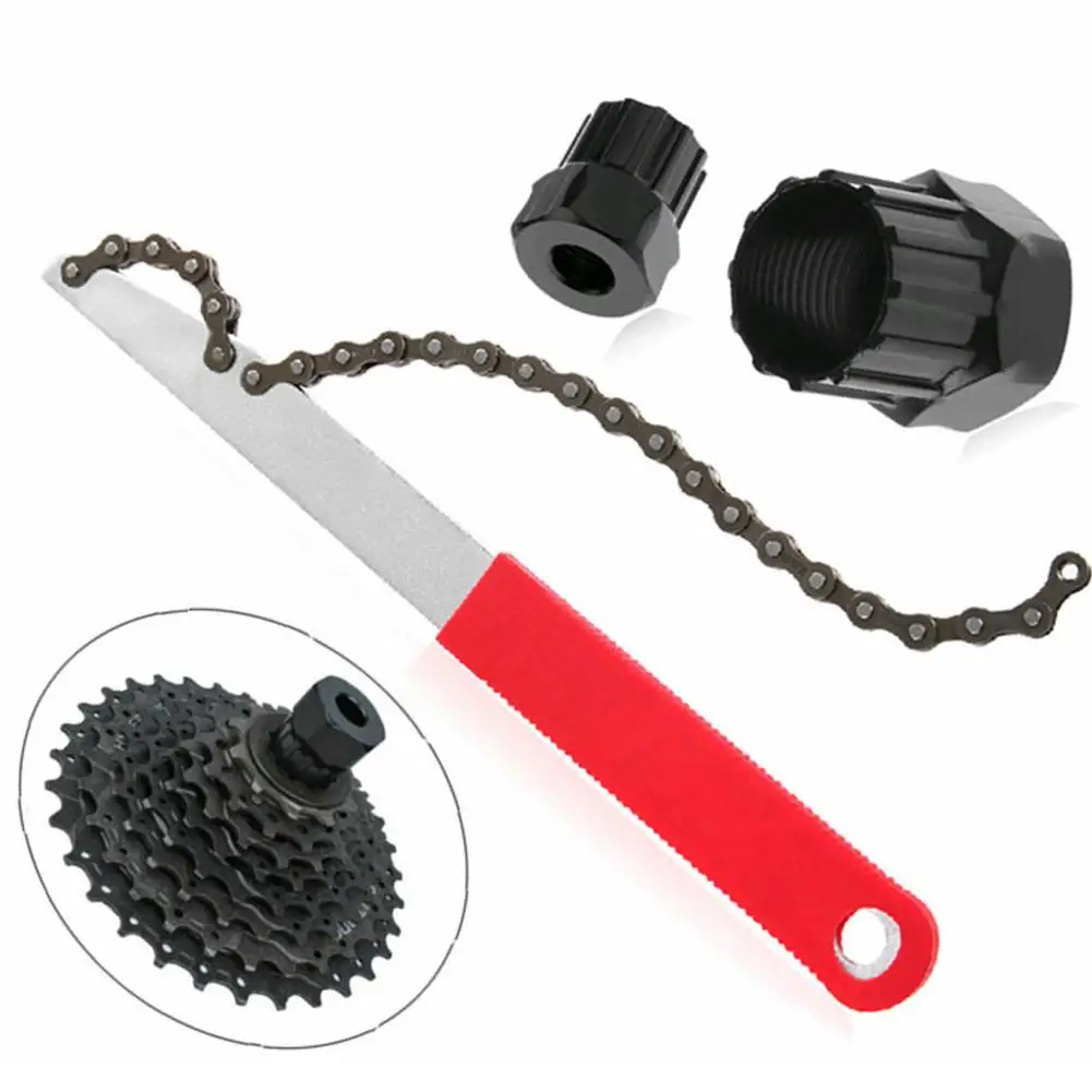 Bike Chain Whip Freewheel Sprocket Cassette Tool Cycling Bicycle Chains
