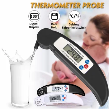 

Foldable Digital Kitchen Thermometer For Meat Water Milk Cooking Food Probe BBQ Electronic Oven Thermometer Kitchen Tools