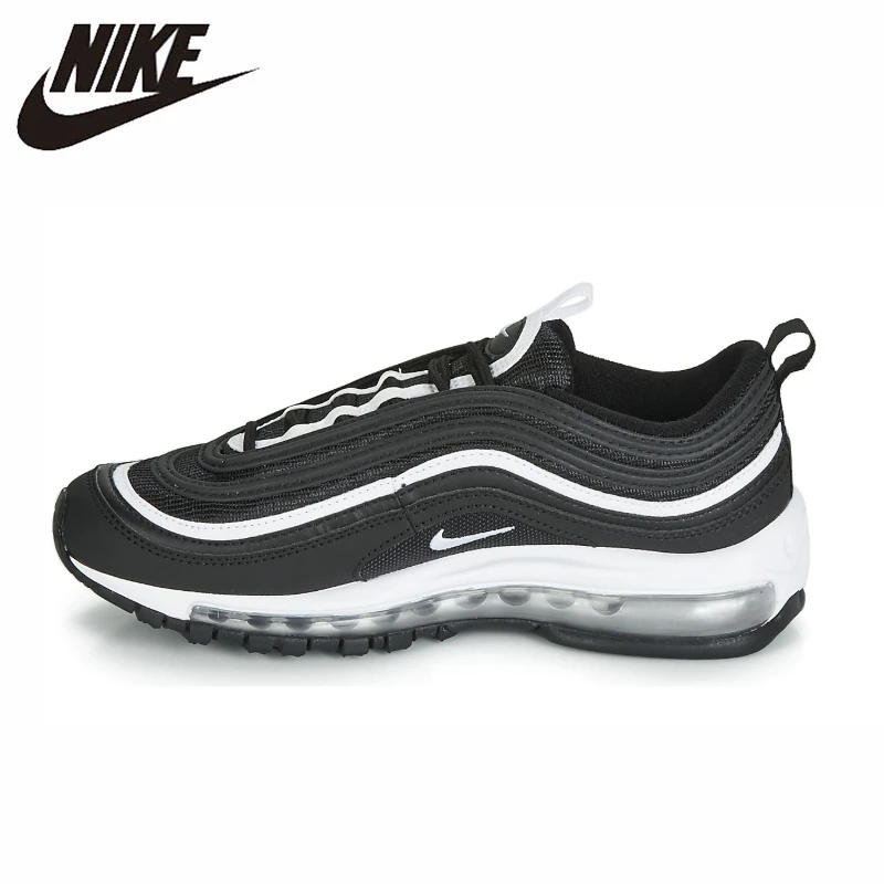 Nike Air Max 97 оригинальные женские беговые кроссовки, воздух подушки дышащие, для активного отдыха и спорта кроссовки #921522-009/917646-202