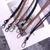 High quality Leather Rope PU Braided Straps For Keys Lanyard Mobile Keychains Neck Straps Anti-theft Mobile Phone Chain ► Photo 1/6