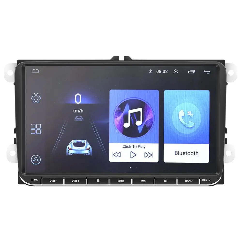 Автомагнитола для Skoda Passat B6 Polo Golf 4 5 мультимедийная система на Android с 9 &quotэкраном