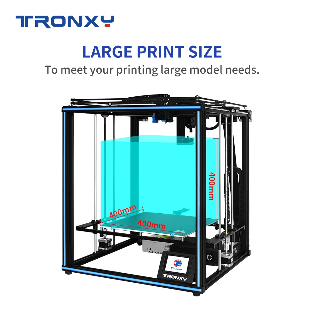 2020 Tronxy Обновление версии X5SA/X5SA 400 24V 3d принтер металлический CoreXY DIY Наборы очаг